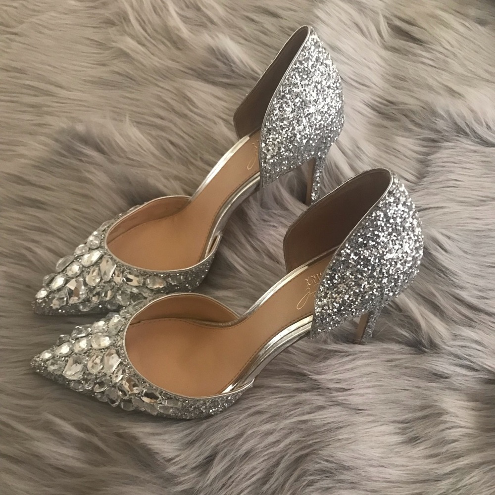 Jewel Badgley Mischka Heels